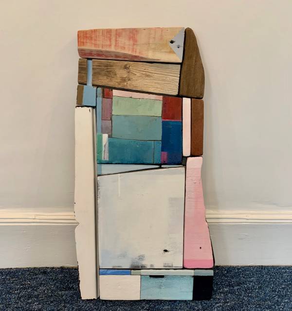 - Acrylic on wood, Painting by Helen Williams, measuring 56 x 30 cm (H x W) £395